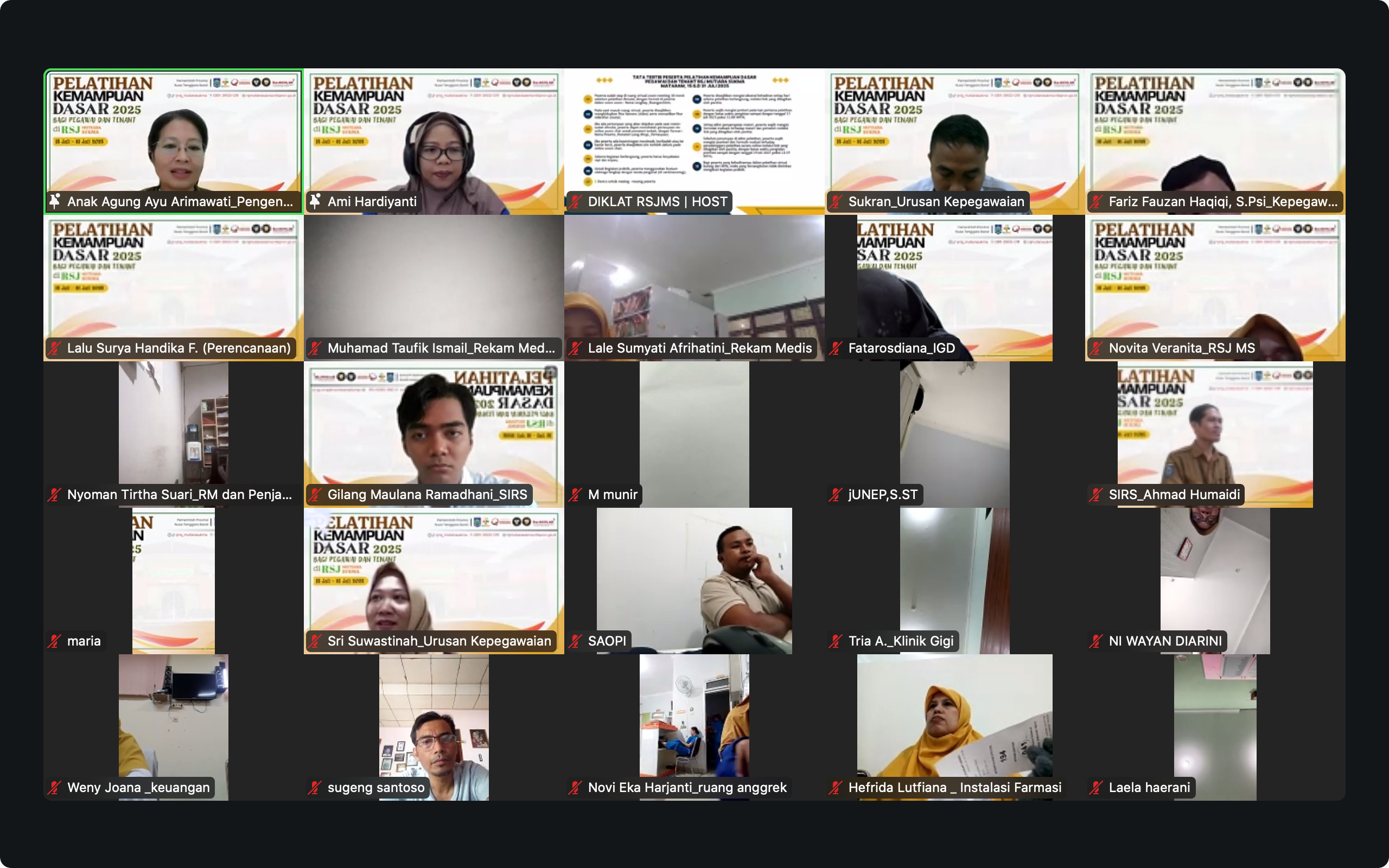 In House Training (IHT) Hari ke Lima